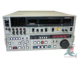 SONY BVW 75 BETACAM SP Video Cassette Recorder Editor Deck BVW75 