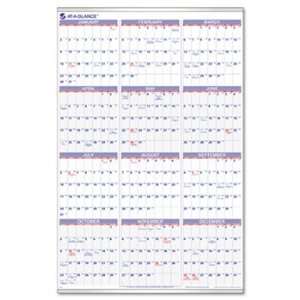    Recycled Yearly Wall Calendar, 24 x 36, 2012 Electronics