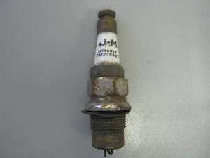 Vintage antique J M spark plug  