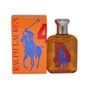 New The Big Pony Collection 4 Ralph Lauren For Men 2.5 Ounce Edt Spray 