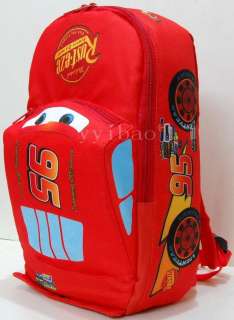 15 TALA Pixar Cars Lightning McQueen Schoolbag Backpack  