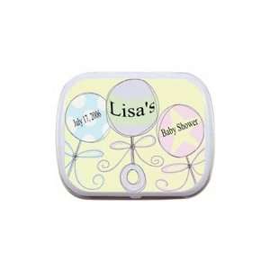    Baby Shower Favors   Baby Rattles Mint Tins