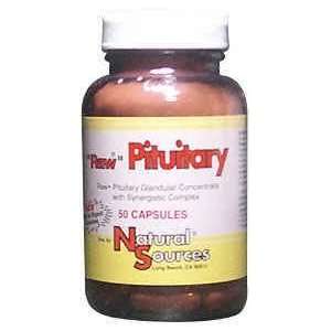  Natural Sources   Raw Pituitary, 50 tablets Health 