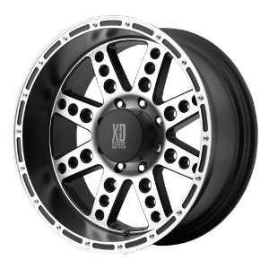 22x14 KMC XD Diesel (Satin Black) Wheels/Rims 6x139.7 (XD76622460576N)