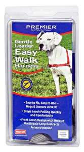 Premier Easy Walk No Pull Training Dog Harness MD Black  