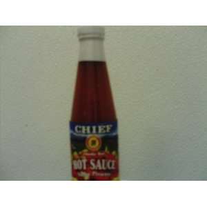 Chief Hot Sauce Chunky Red 300ml, 10 Fl. Oz  Grocery 