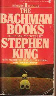 STEPHEN KING THE BACHMAN BOOKS RAGE LONG WALK THINNER  