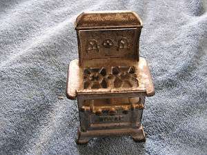 Antique Cast Iron Royal Stove Oven Salesman Sample  