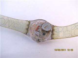 Vintage Rare Quartz Watch SWATCH  SWISS Unique AG 2001 Harmony ,Calm 