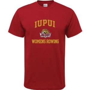   Cardinal Red Youth Womens Rowing Arch T Shirt