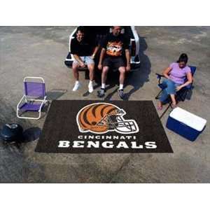   Bengals Merchandise   Area Rug   5 X 8 Ultimate