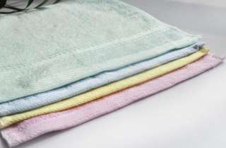 5PC New 70% Bamboo Fiber Square Towel Cleaning Cloth  