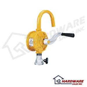 This easy to use hand operated rotary vane pump delivers approximately 