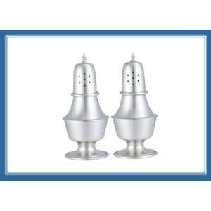 Pewter Traditional Salt & Pepper Shakers 5.25  Kitchen 