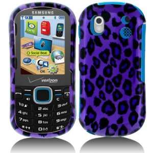  Premium   Samsung U460/Intensity II Purple/Black Leopard Cover 