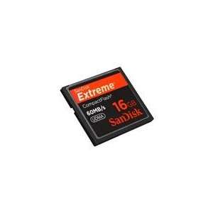  SanDisk Extreme 16GB Compact Flash (CF) Flash Card 