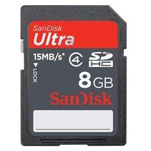 SanDisk, 8GB Ultra SDHC Card (Catalog Category Flash 