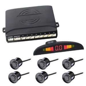  Eight Sensors System 12v LED Display Indicator 8 Parking 