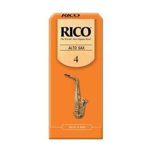  Rico Alto Saxophone Reeds Strength 4 Box Of 25 Everything 