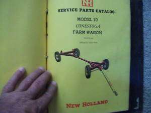 New Holland Model 19 Conestoga Farm Wagon parts catalog  