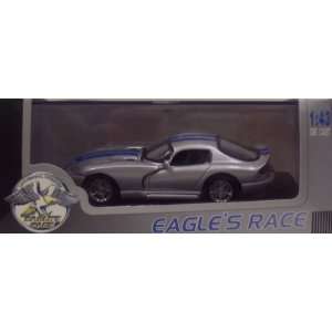   Coupe GTS   Silver with Blue Stripes   Legend Series   143 Scale
