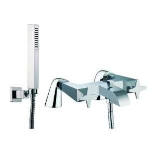   Mp1 Deck Mount Diveter/Thermostatic Bath Tub Faucet with Hand Shower