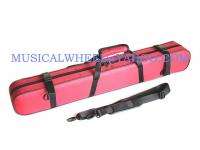Rare One Piece CLARINET CASE  Red Color  NEW  
