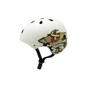   Kryptonics White bike/skate/snowboarding Helmet  M/L 