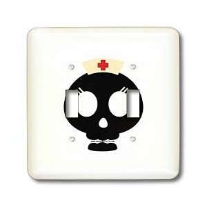  Deniska Designs Nurse   Nurse Skull   Light Switch Covers 