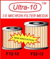 WESTWOOD F12 12 PURE OIL 10 MICRON FILTER ELEMENT (25A)  