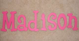 Personalized wooden wall letters baby nursery wood  