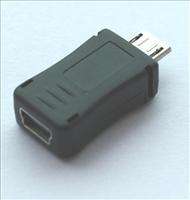 USB 2.0 Mini A 5 Pin Female to Micro B Male Adapter F/M  