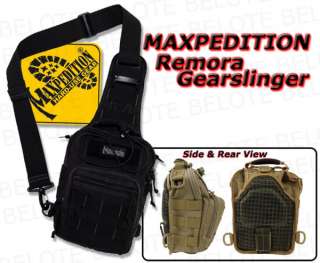 Maxpedition Remora Gearslinger Sling BLACK 0419B *NEW*  