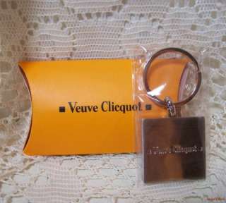 Veuve Clicquot Champagne Key Chain, NEW, MIB  
