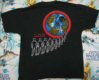   METALLICA The Unforgiven 90s Metal black t shirt 2XL XXL 1994  