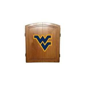   NCAA West Virginia Mountaineers Dart Board Cabinet