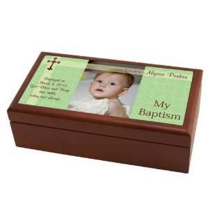 Personalized Baptism Keepsake Photo Box 