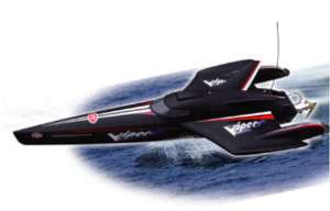 Hobby Engine R/C #914 Viper S Speedboat, Remote Control  