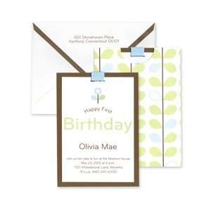  Personalized Stationery   Lil Sprout Announcement Cards 