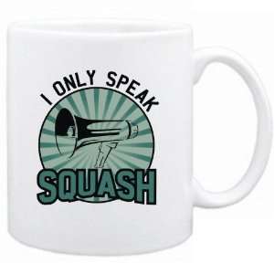  New  I Only Speak Squash  Mug Sports