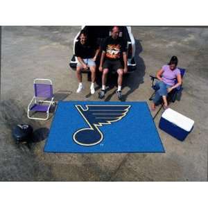  St Louis Blues 5X8 ft In/Out Door Ulti Mat Area Rug/Carpet 