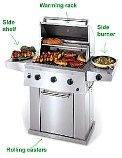  30 Inch Stainless Steel Natural Gas Grill Patio, Lawn & Garden