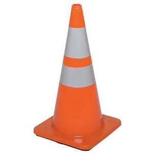  Traffic Cones Recessed, Cone,Red/Orange,18 In Everything 