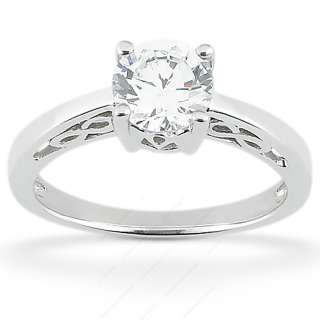   EGL Certified Diamond Infinite Love Engagement Ring