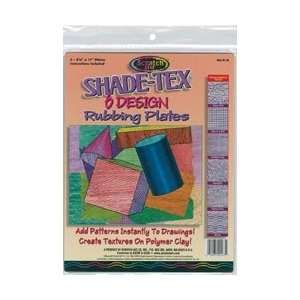  & Doug Shade Tex Rubbing Plates 8 1/2X11 6/Pkg Dots/Lines; 2 Items 