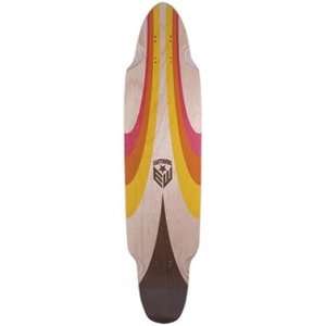   Flyer 2012 Longboard Skateboard Deck With Grip Tape