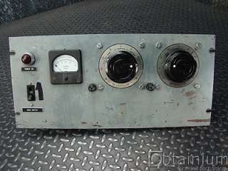 Dual Variac W5L Panel Rack Mount 150V 8.5A for Parts  