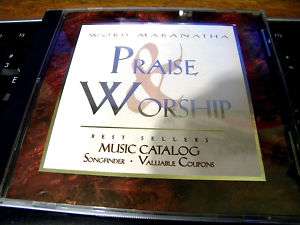 WORD Maranatha Praise Worship Music Catalog Sampler Promise Keepers 
