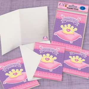  Pretty Princess Thank You Cards (8 count) Toys & Games