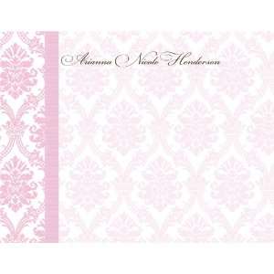  Elegant Damask Princess Thank You Notes 